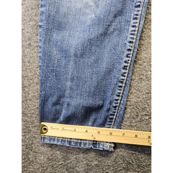 Kut From The Kloth Women's Straight Leg Jeans Size 6 Blue Flap Pocket Stretch - Picture 10 of 10